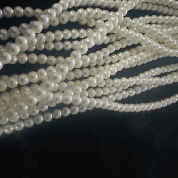 Stunning Kenneth Jay Lane Faux Pearl Snake Pink Rhinestone Necklace! - Picture 10 of 16